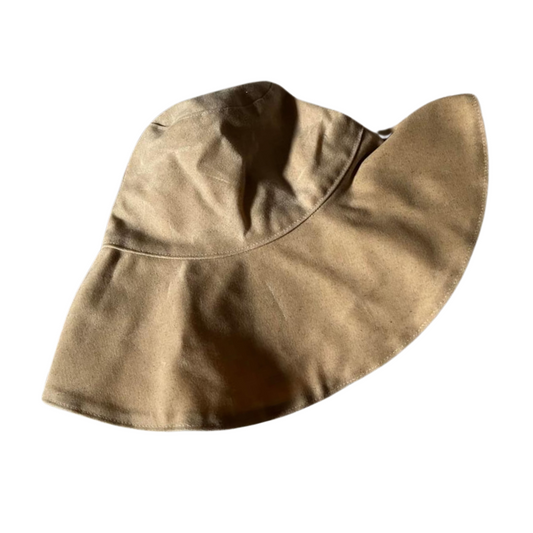 Boheme goods fishermans hat waxed canvas, handmade in BC