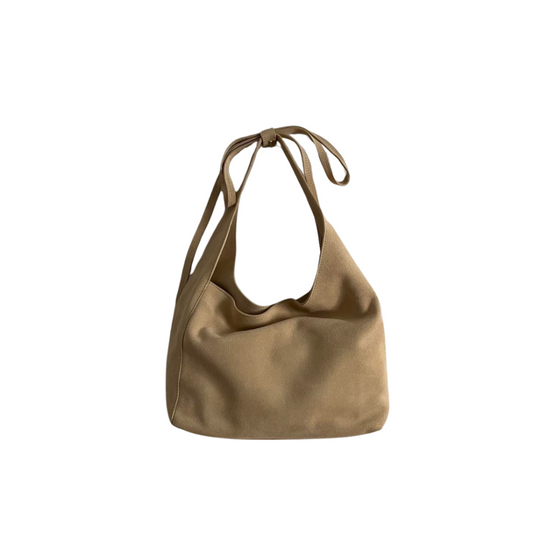 Small Vittoria suede tote bag from Reformation